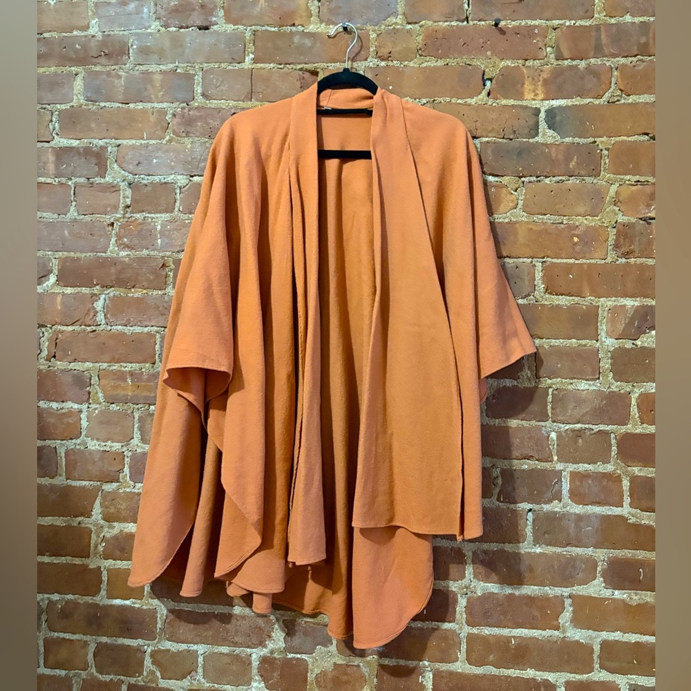 Vintage open poncho - loose fit